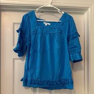 Chico's Vibrant Blue Blouse